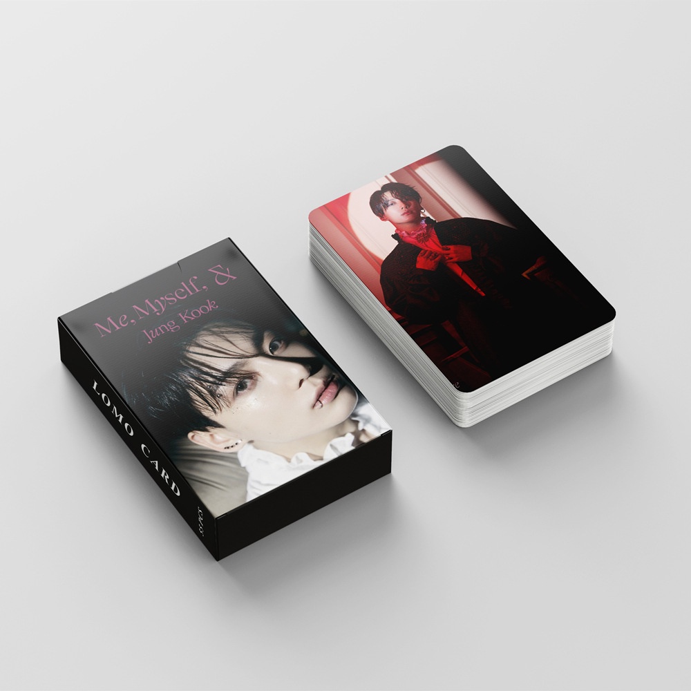 Hộp 55 Tấm Thẻ Ảnh Lomo In Hình JUNGKOOK
