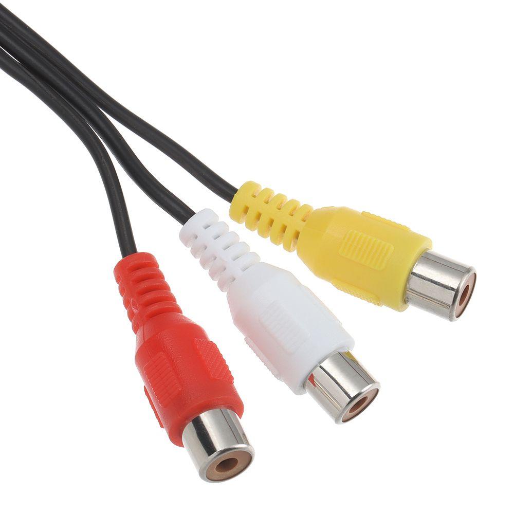 GOGOUP Dây Cáp Âm Thanh 3.5mm Sang 3 RCA Chuyên Nghiệp