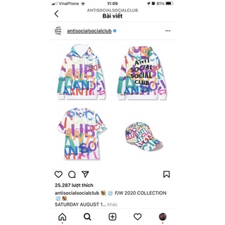 [ HÀNG AUTH ] Áo thun  ASSC