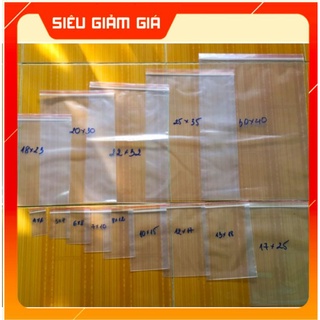 (GIÁ SỐC) Túi zip chỉ đỏ đủ size