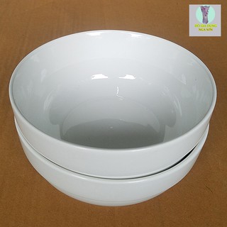 Bát tô ngấn 6, 7 trắng HC đựng canh đẹp dùng cho nhà hàng
