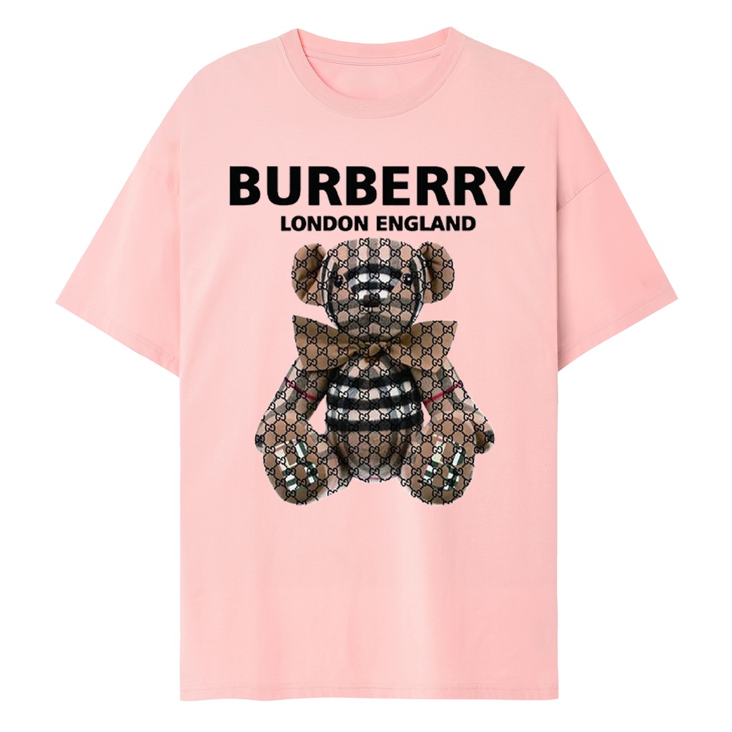 HZCJ / Áo thun Oversize Teddy Burberry, áo phông T shirt nam nữ unisex !