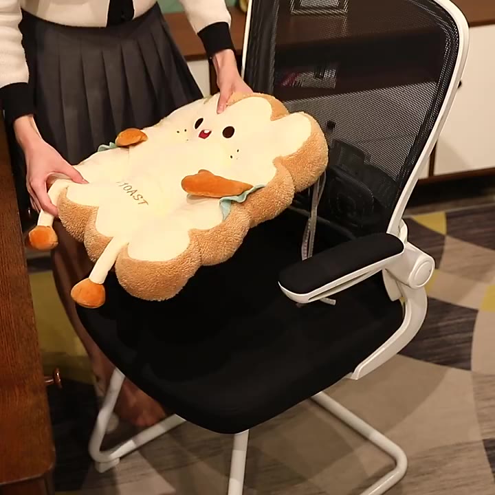 Gối tựa lưng hình bánh mì nướng