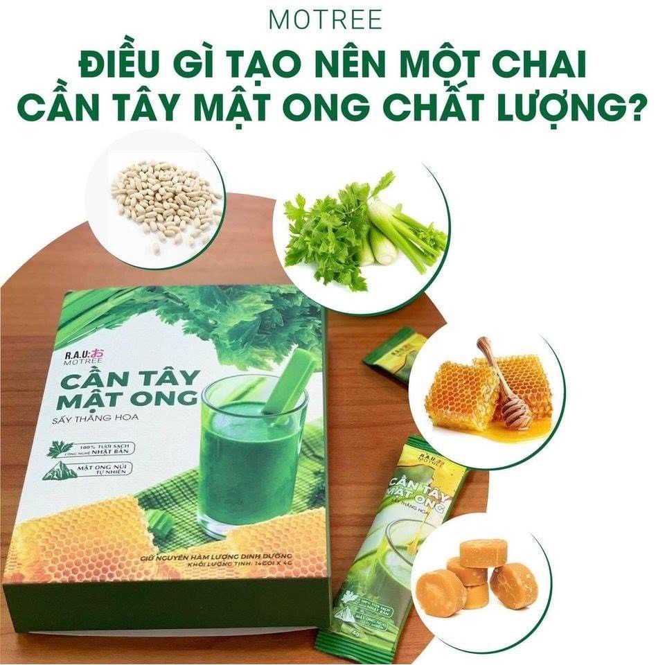 [CHÍNH HÃNG] Cần Tây Mật Ong Motree, Cần Tây Mật Ong Giảm Cân, Đánh Bay Mỡ Thừa, Giảm Cân Hiệu Quả, Da Sáng Dáng Xinh