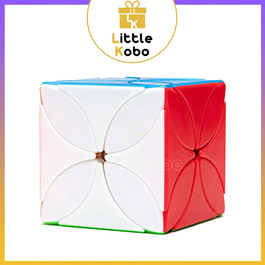 Rubik Biến Thể MoYu MeiLong Four Leaf Clover Cube Rubic Cỏ 4 Lá Stickerless Đồ Chơi Trí Tuệ