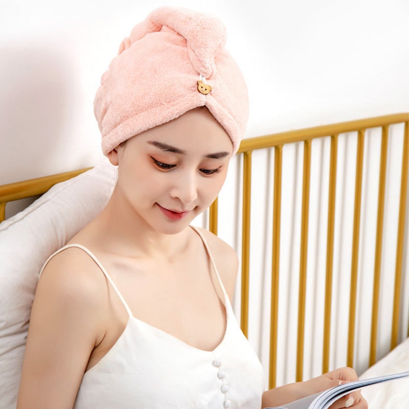 Set 8 Khăn Lau Khô Tóc Siêu Mềm Mại Thấm Hút Nước Nhanh Khô Siêu Nhẹ Tiện Dụng