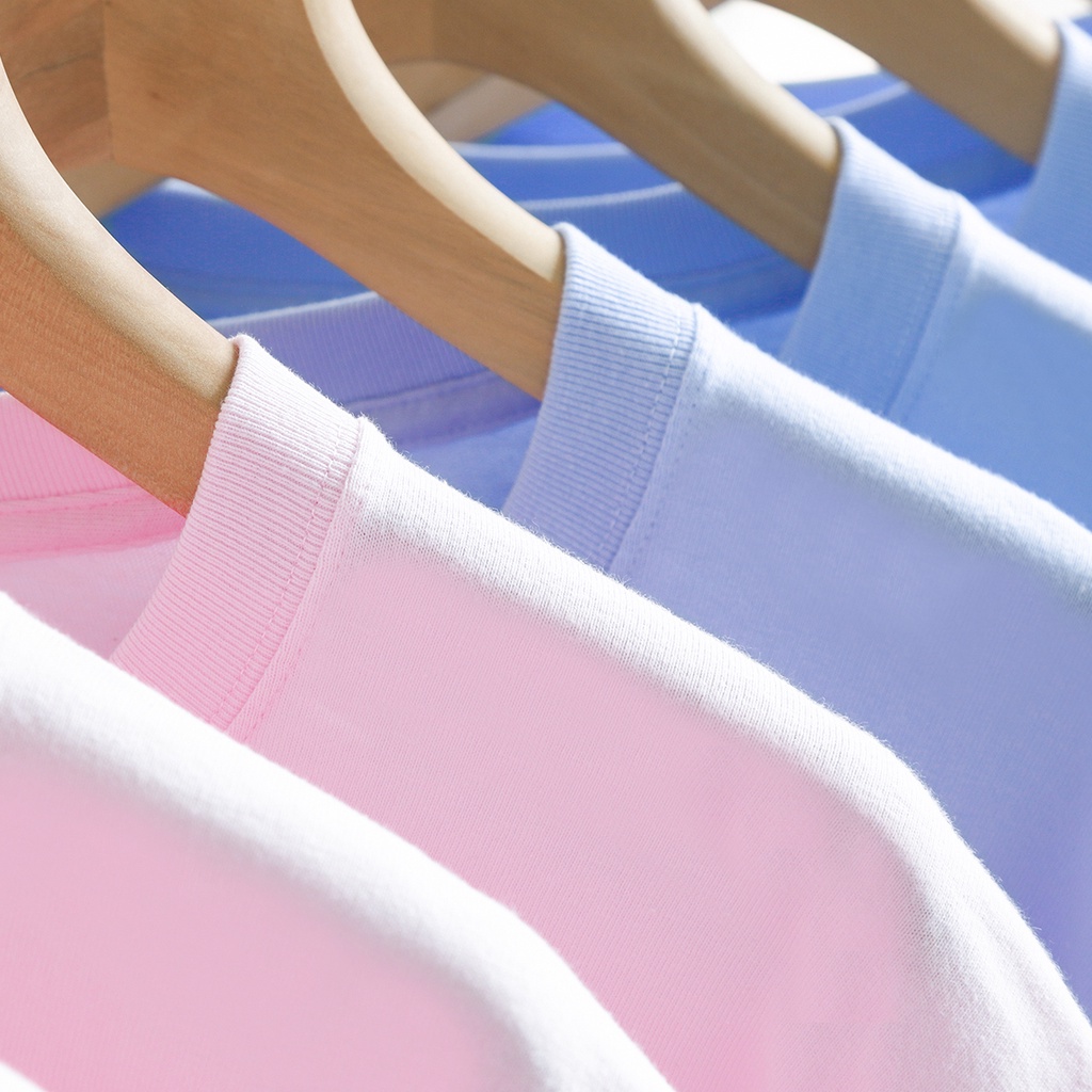 Áo thun Classy 100% Cotton Made in Vietnam, Cổ TIM NHIỀU MÀU, 100% Cotton Sang Mịn thoáng khí, thấm hút mồ hồi