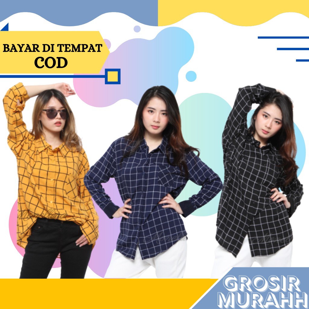 Áo Sơ Mi Tay Dài Thời Trang Dành Cho Nữ L, Xxl, Xxxl Size Ld 118