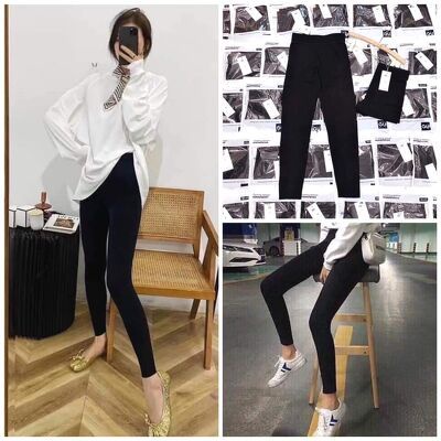 Quần legging túi Gu cạp chun cá tính