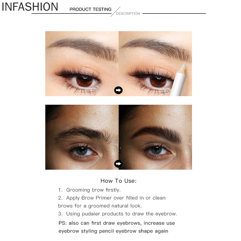 [Hàng mới về] Bút vẽ cố định lông mày Pudaier chống thấm nước và giữ màu lâu trôi
