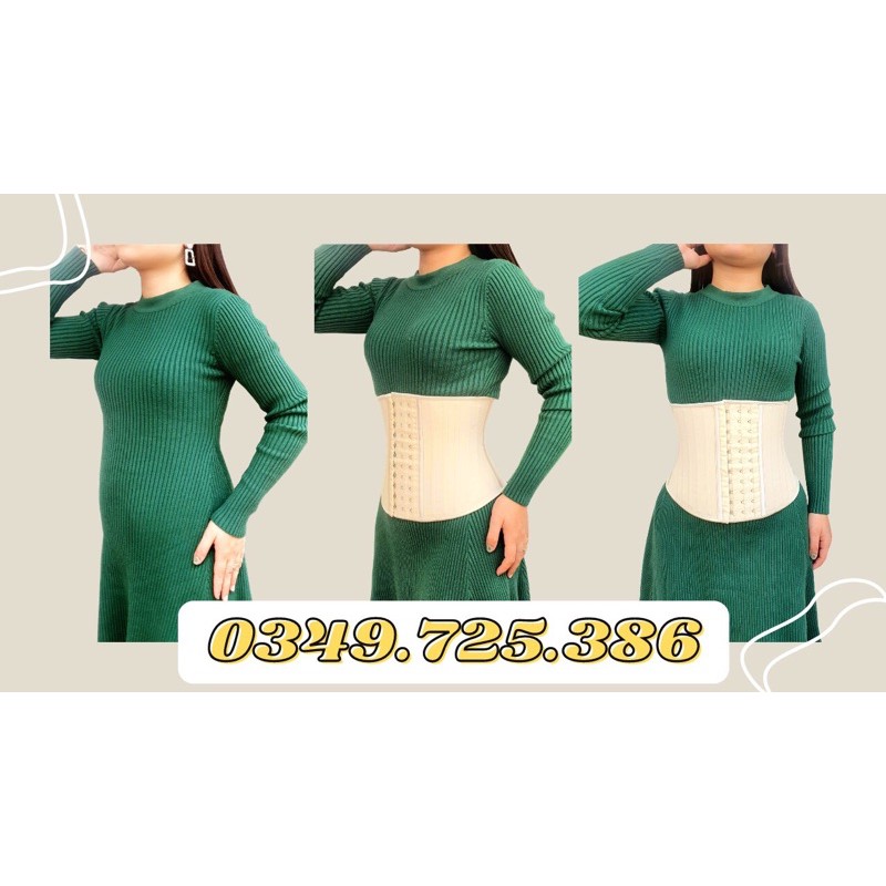 [Mã SR101512 giảm 25% đơn 50K] Đai Nịt Bụng Giảm Eo 25 Xương Chuẩn Hialp 23cm | BigBuy360 - bigbuy360.vn