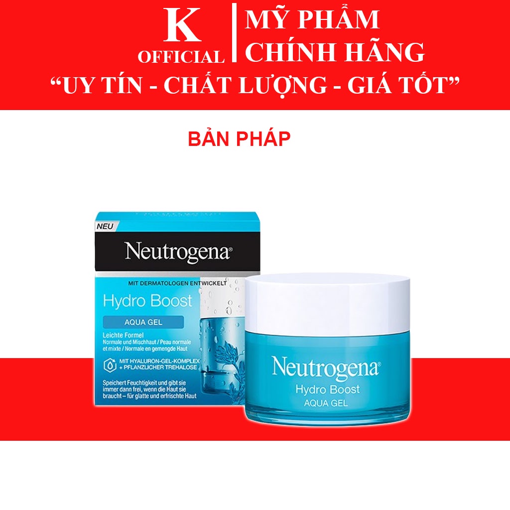 Kem Dưỡng Neutrogena Hydro Boost Aqua Gel/Water Gel 15ml - 50ml