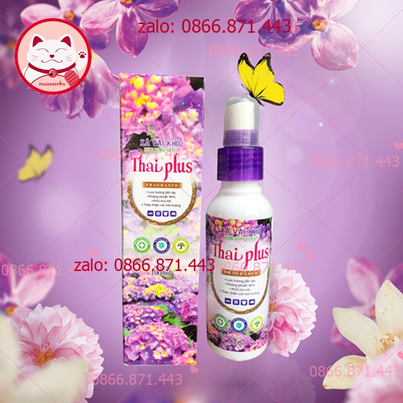 ⚡𝐅𝐑𝐄𝐄𝐒𝐇𝐈𝐏⚡ Xả vải khô THAI PLUS 100ml