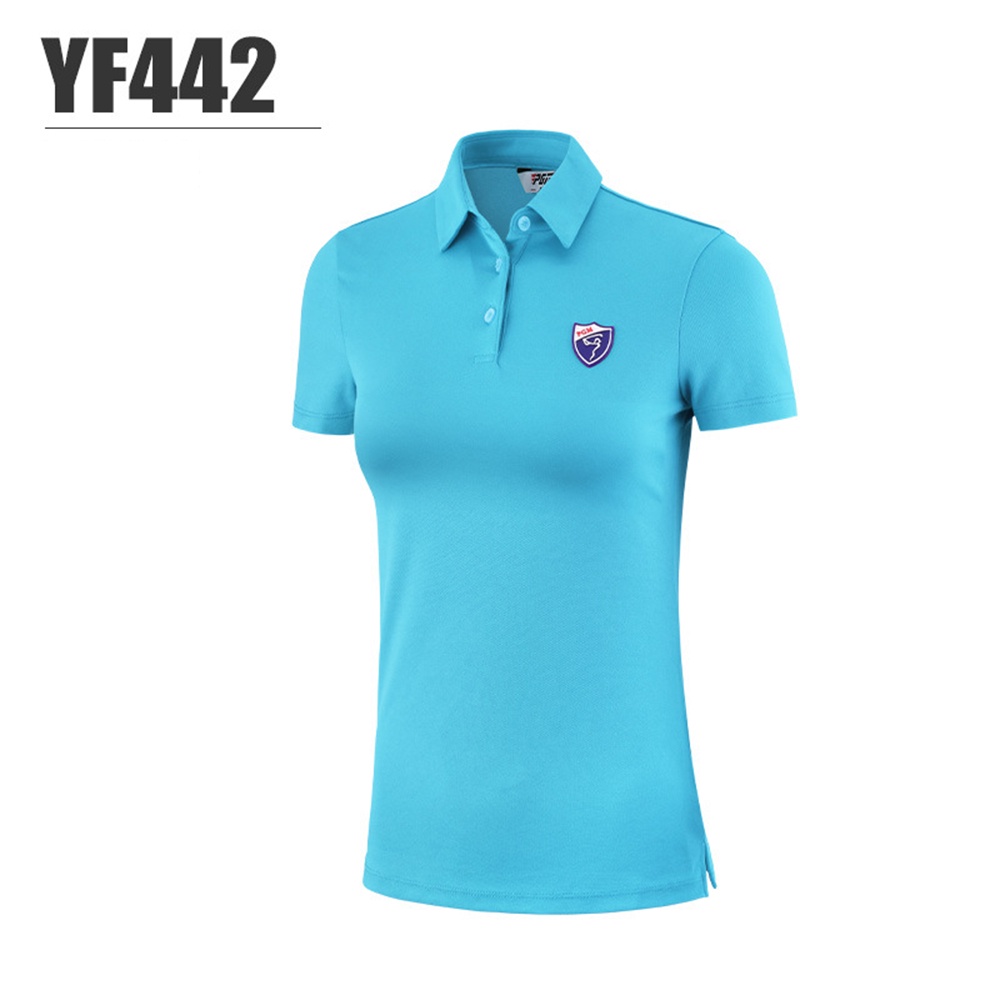 Áo Thun Chơi Golf Tay Ngắn Dáng Ôm Nhanh Khô Thoáng Khí Thời Trang Mùa Hè Cho Nữ YF442