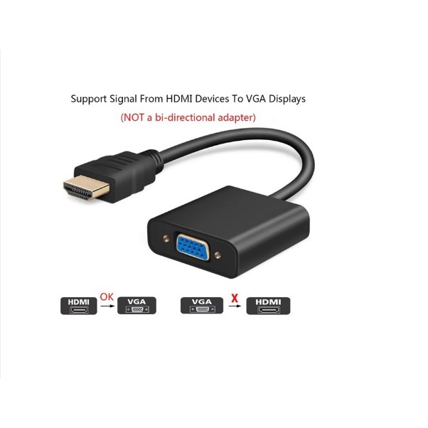 Cáp chuyển đổi HDMI sang VGA HDMI To VGA Adapter