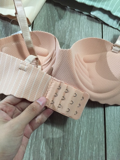 Áo ngực, áo lót su non không gọng thông hơi thoáng khí, siêu mềm mịn nâng nhẹ 2cm đủ màu Double T #ellen