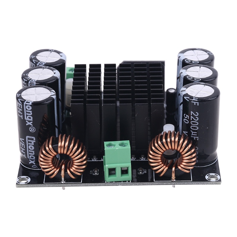 Bảng Mạch Khuếch Đại Âm Thanh Kỹ Thuật Số Kênh Đơn IRS2092S 500W HIFI Kèm Quạt