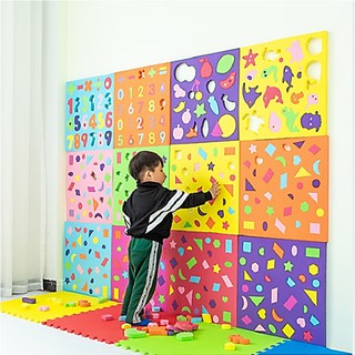 9 mẫu bảng chữ cái câu đố, số học, hình học, ngôi sao, động vật biển, phương tiện giao thông, rau quả màu ngẫu nhiên