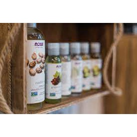 Dầu thầu dầu dưỡng ẩm, làm mềm da, tóc tinh khiết 100%- NOW foods 118ml | BigBuy360 - bigbuy360.vn