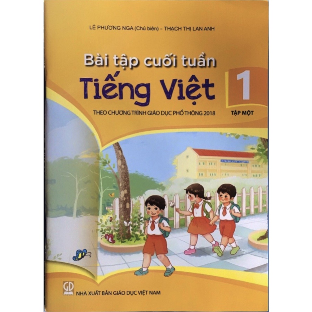 Sách - Bài tập cuối tuần Tiếng Việt 1 tập 1