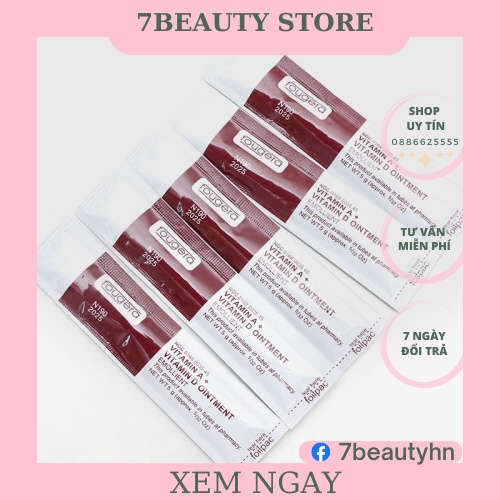 Dưỡng Vitamin AD Dùng Sau Xăm