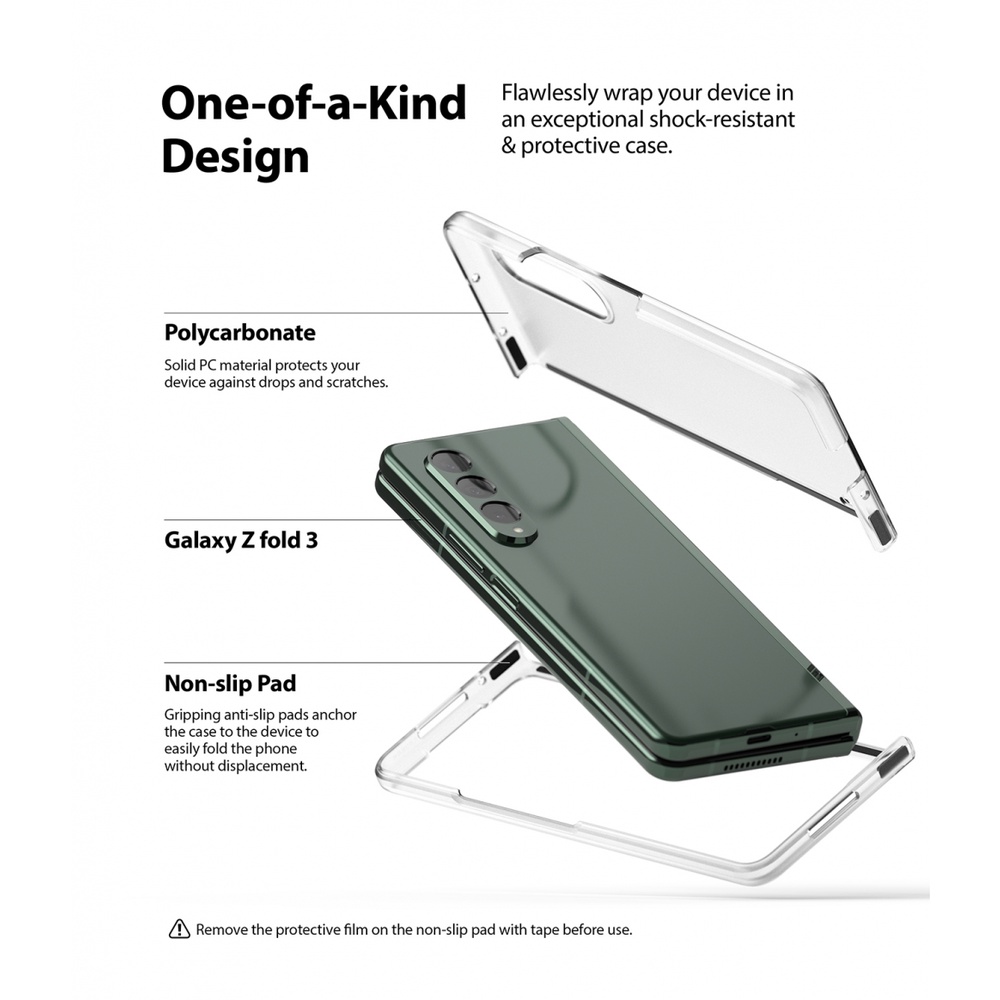 Ốp lưng Samsung Z Fold 3 - Ringke Slim