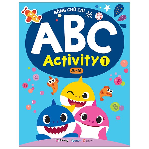 Sách Bảng chữ cái ABC Activity ( Bộ 3 cuốn, lẻ tùy chọn)