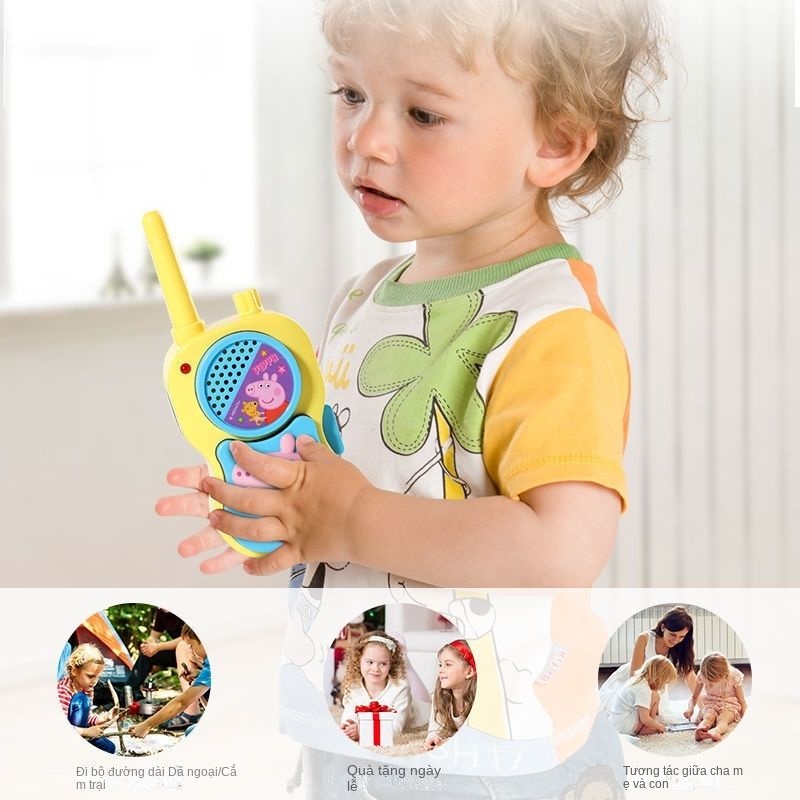 Bộ Đàm Đồ Chơi Peppa Pig Cho Bé