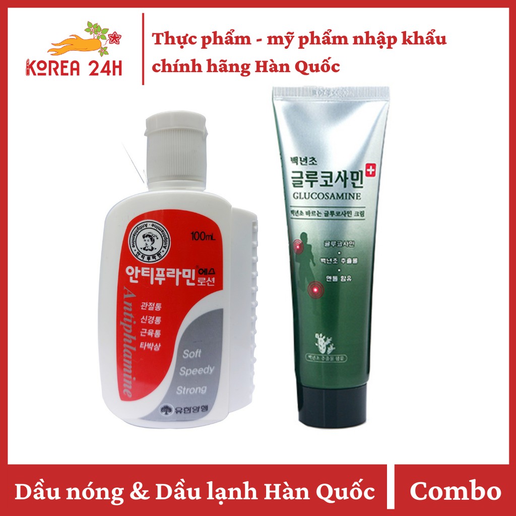 Dầu Nóng Hàn Quốc và Dầu Lạnh Hàn Quốc (COMBO)