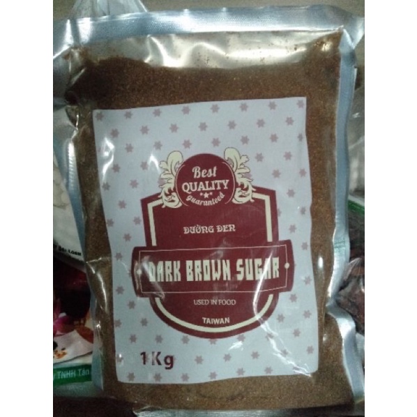 Đường đen gói 1 kg thơm ngon đặc biệt