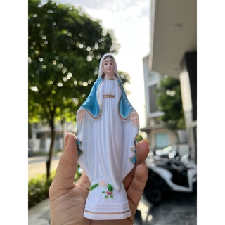 Tượng Đức Mẹ Maria 15cm Dang Tay Ban Ơn Để Taplo Ô Tô, Mang lại may mắn, Tài lộc, Bình An