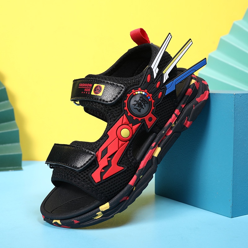 Giày sandal siêu nhẹ chống trượt thời trang mùa hè cho bé trai đi biển