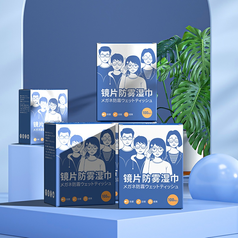 Khăn lau kính chống bám hơi nước, giấy lau kính chống mờ sương sử dụng cho nhiều loại thấu kính và màn hình
