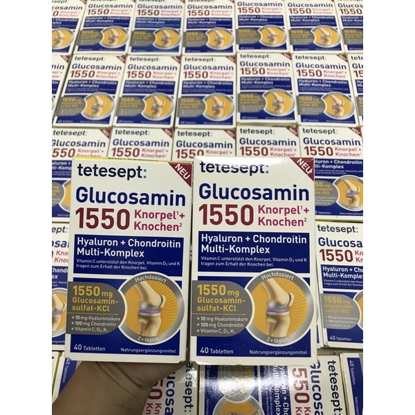 Viên uống bổ xương khớp glucosamin 1550  tetesept