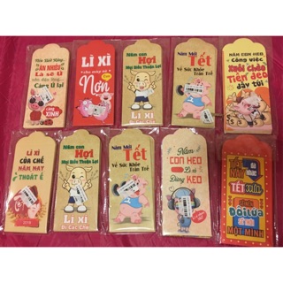 Túi lì xì, bao lì xì 2019
