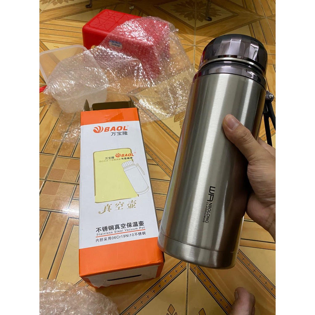 Bình giữ nhiệt Inox 304 cao cấp 1500ml - BX3536