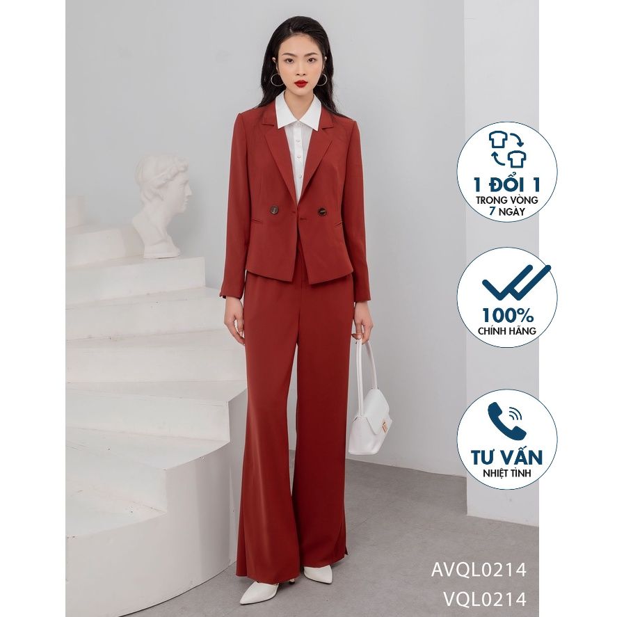 Quần Cullotes cạp liền , có đỉa cạp, đi bộ cùng vest Emspo VQL0214