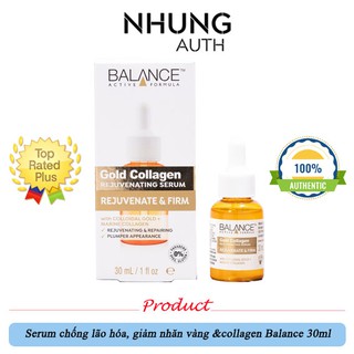 [Đại lý chính hãng] Serum Gold Collagen Balance Active Formula chống lão hoá