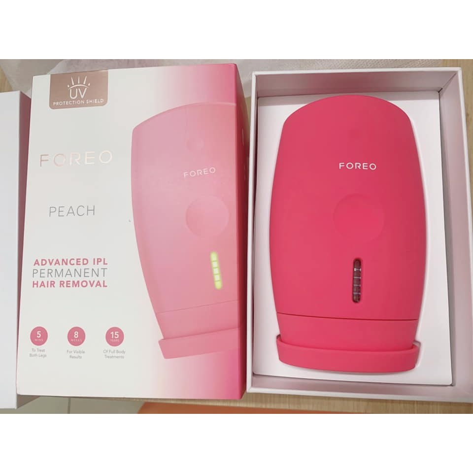 [SẴN HÀNG - VERSION 2] Máy Triệt Lông Foreo PEACH Hair Removal Sóng IPL