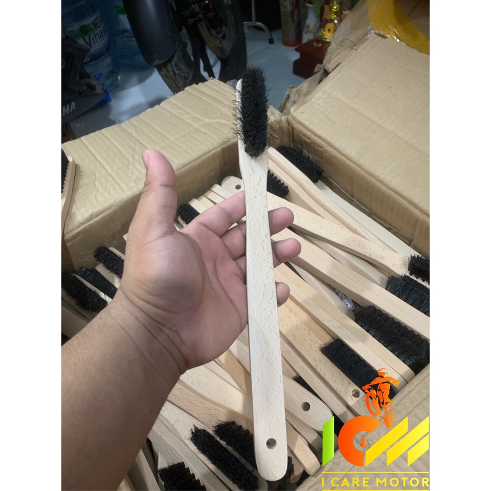 Cọ Bàn Chải Lông Lợn Càn Gỗ Dài