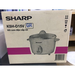 Nồi Cơm Điện Nắp Rời Sharp KSH-D15V (1.5L)
