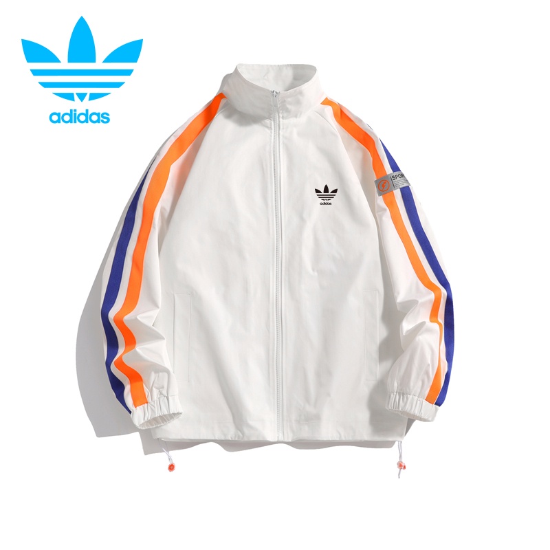 Áo Khoác Thể Thao 3 sọc Bóng Chày Adidas Dáng Rộng Chống Gió Chống Thấm Nước Thời Trang Cho Cặp Đôi áo khoát adidas nam