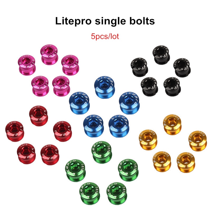 Set 5 Ốc Vít 6.5mm Chuyên Dụng Cho Xe Đạp Leo Núi Litepro