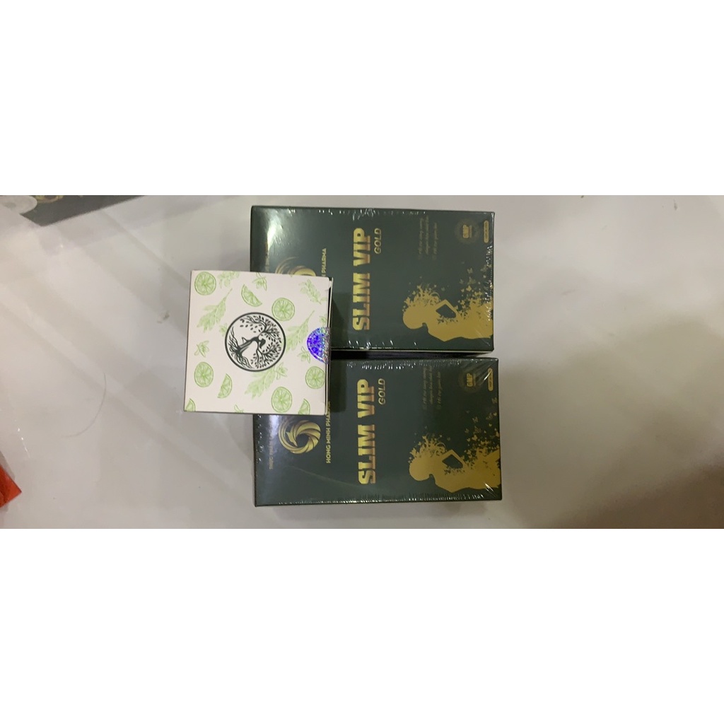 VIÊN SIÊU GIẢM CÂN SLIM VIP 60v slim vip va 30 detox