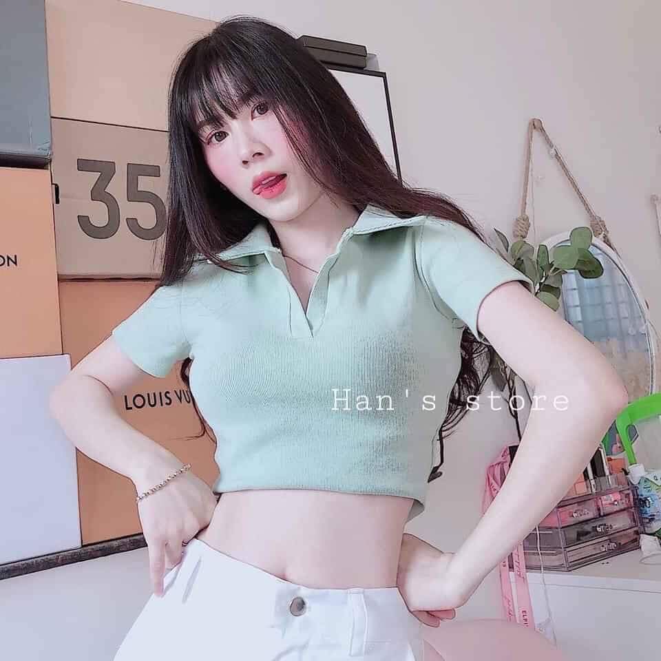 Áo borip cổ bẻ cực sang TTSLA0170