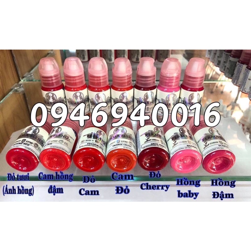 Mực môi, mày perma