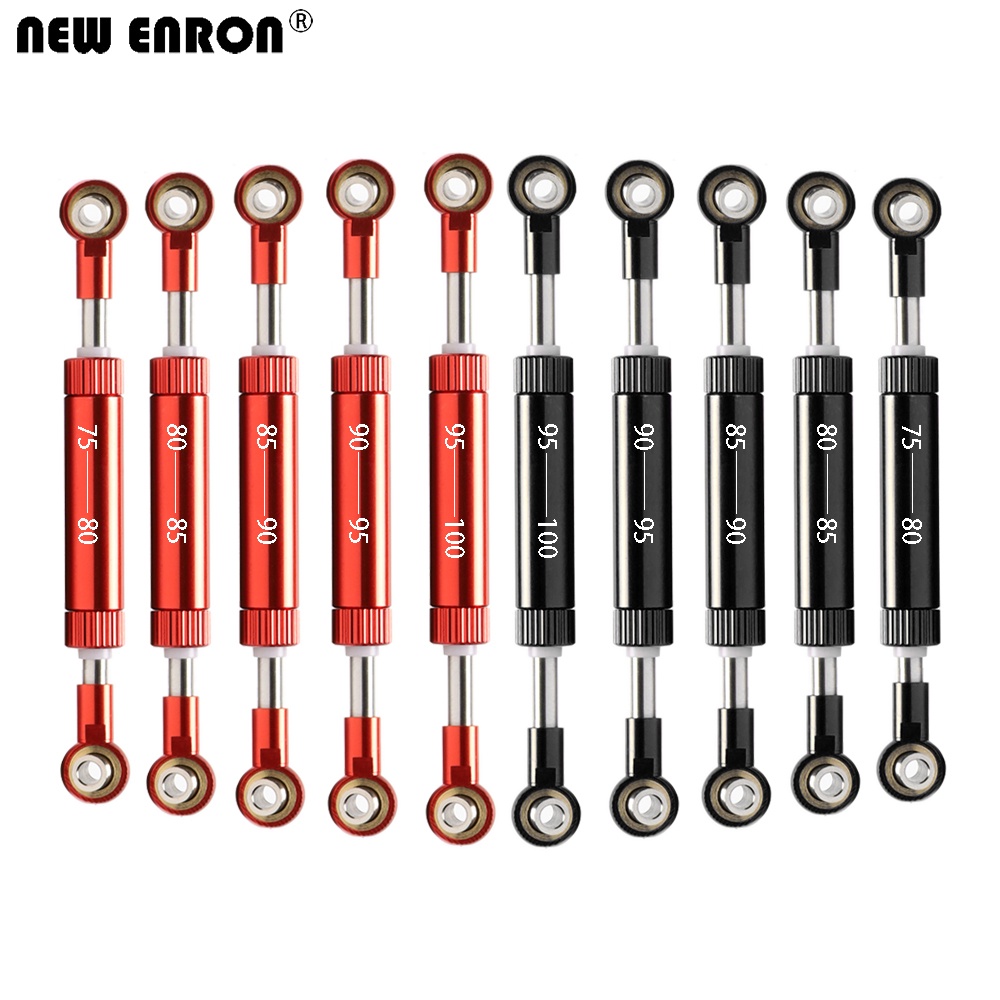 75mm 80mm 85mm 90mm 95mm 100mm Thanh kéo liên kết Servos có thể điều chỉnh cho RC Car 1/10 Axial SCX10 Traxxas TRX4 D90 HSP KYOSHO