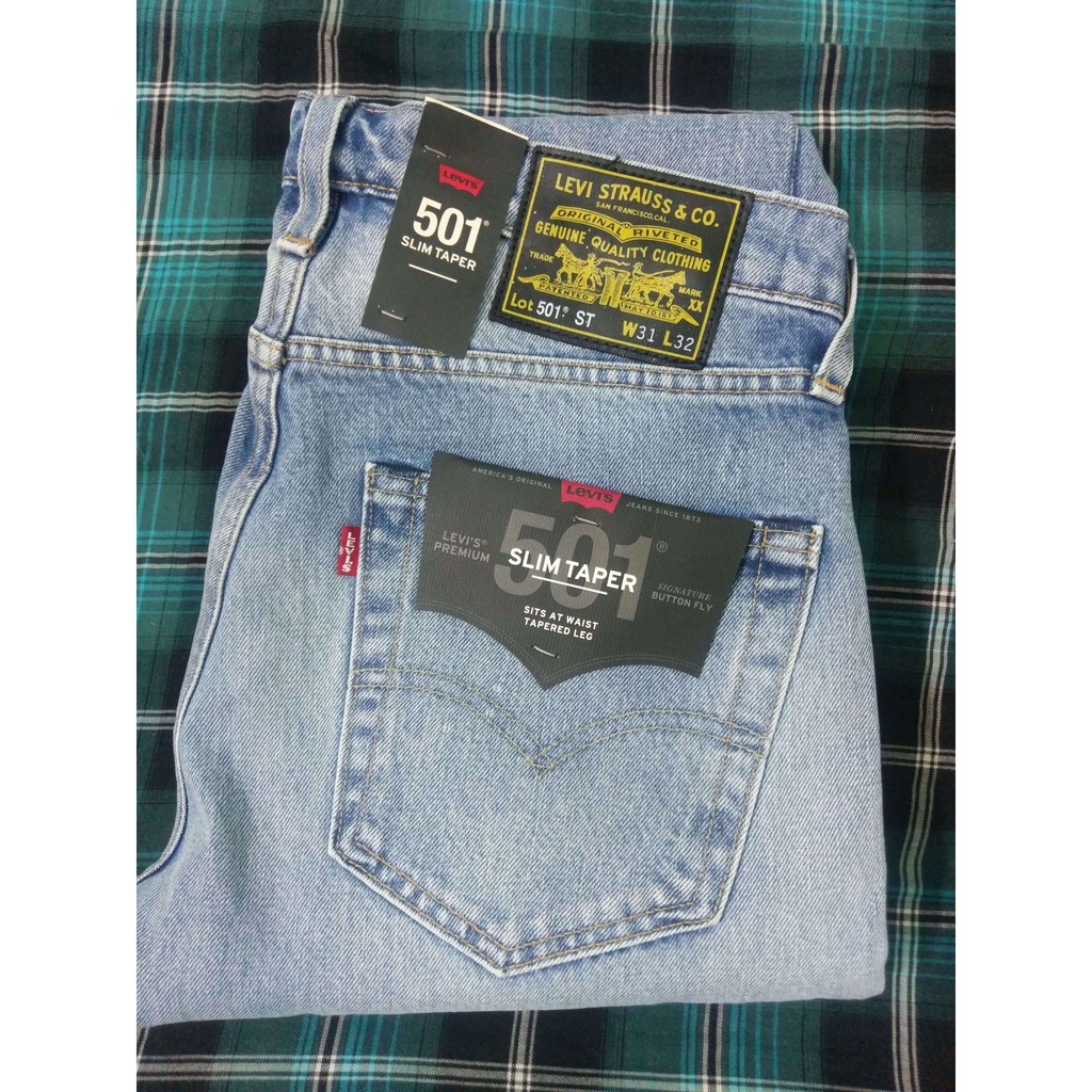 Quần Levis x Star Wars 501 Slim Taper Jean 31x32 chính hãng