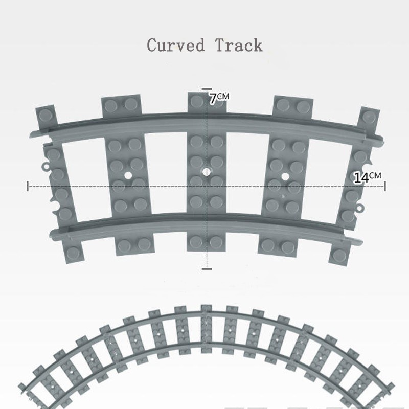 Đồ chơi lắp ráp đường ray xe lửa sáng tạo cho bé DIY