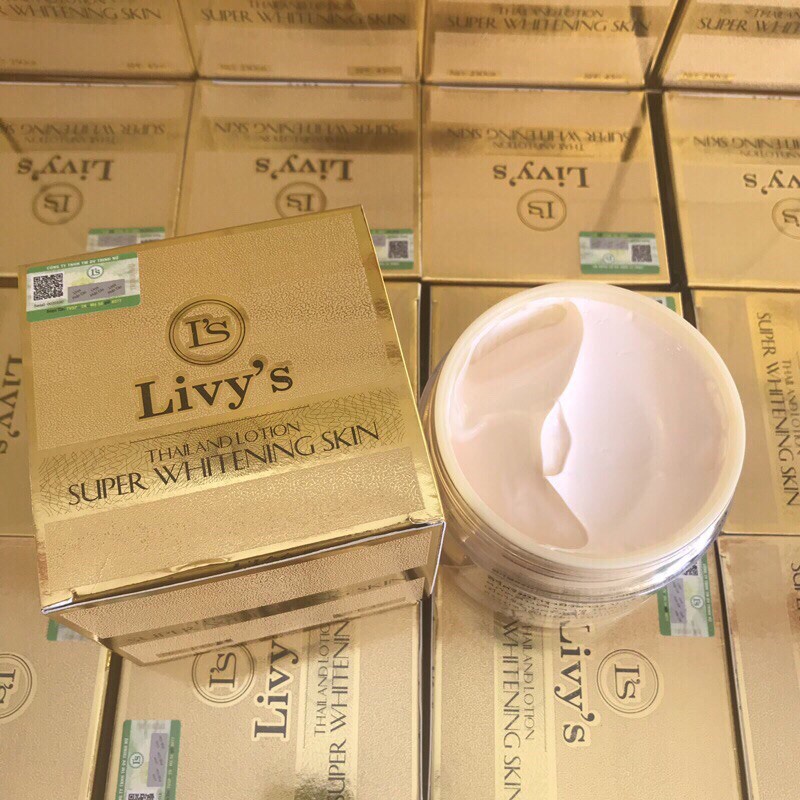 Kem body dưỡng trắng da Livy's Thái Lan - Whitening body Lotion Livy's